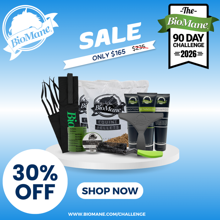 BioMane Products – Equine Nutrition for Mane and Tail Growth – BioMane.com